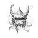 number 7 tattoo design idea