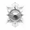 Icarus fall tattoo design idea