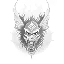 symbole DK wow tattoo design idea