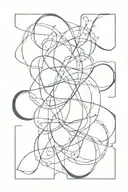 An intricate tattoo design inspired by the concept of infinity and mathematical infinity symbols, with a minimalist approach tattoo design idea