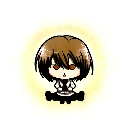 yagami light tattoo design idea
