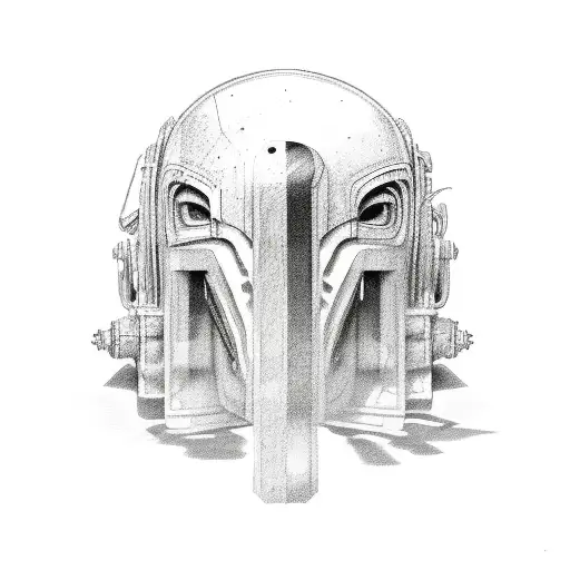 trojan tattoo design idea