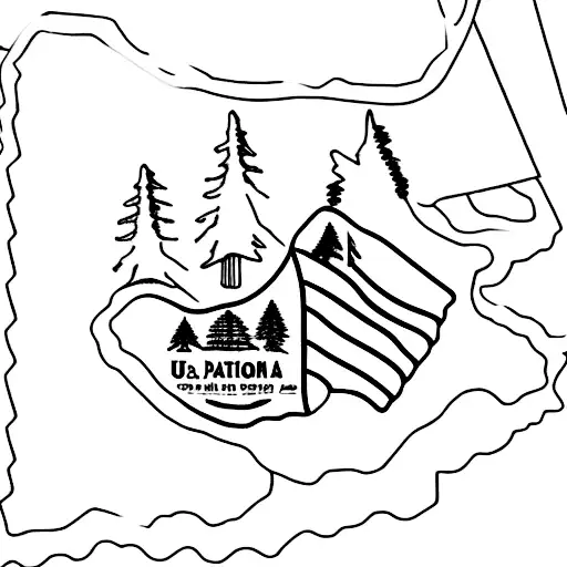 U.S. National Parks tattoo design idea