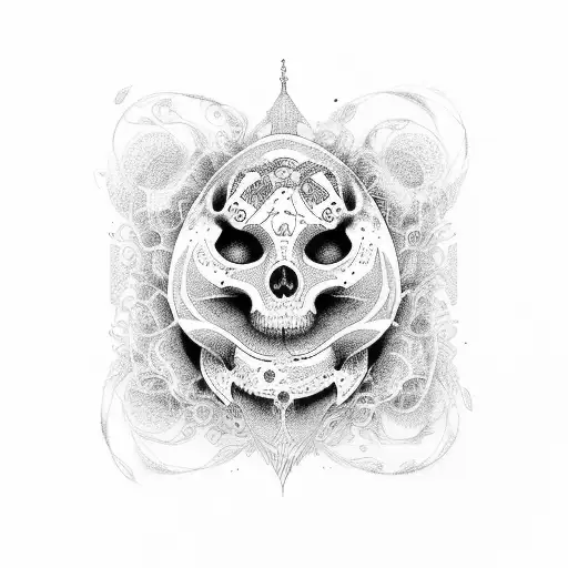 order and chaos  tattoo design idea