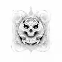 order and chaos  tattoo design idea