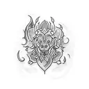 1-03-71 Jade tattoo design idea