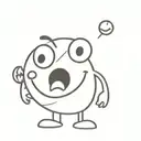 pacman eating blueberry tattoo design idea