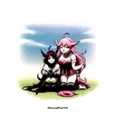 Rakan and Xayah from League of legends tattoo design idea