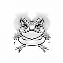 toad tattoo design idea