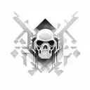 Cyberpunk Edgerunners  tattoo design idea