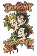 green day outlaws  tattoo design idea