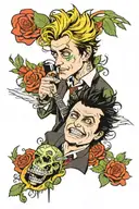 green day outlaws  tattoo design idea