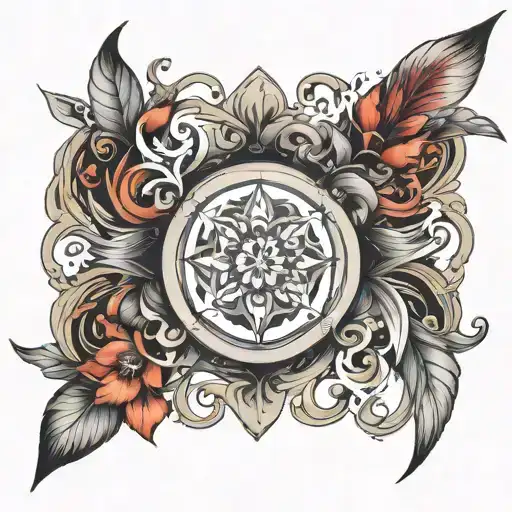 many-sidedness tattoo design idea