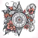 many-sidedness tattoo design idea