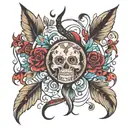 many-sidedness tattoo design idea