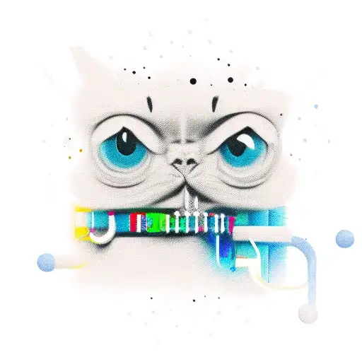 clarinet tattoo design idea