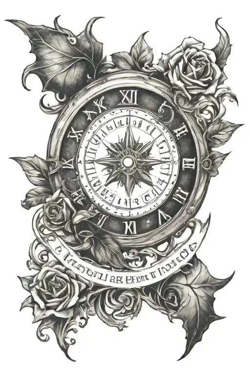 wheel of time tattoo design idea