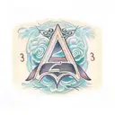 Roman numerals: 12, 14 and 22. tattoo design idea