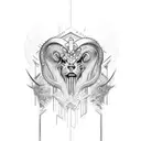 Roman numerals: 12, 14 and 22. tattoo design idea