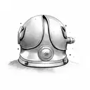 army helmet  tattoo design idea