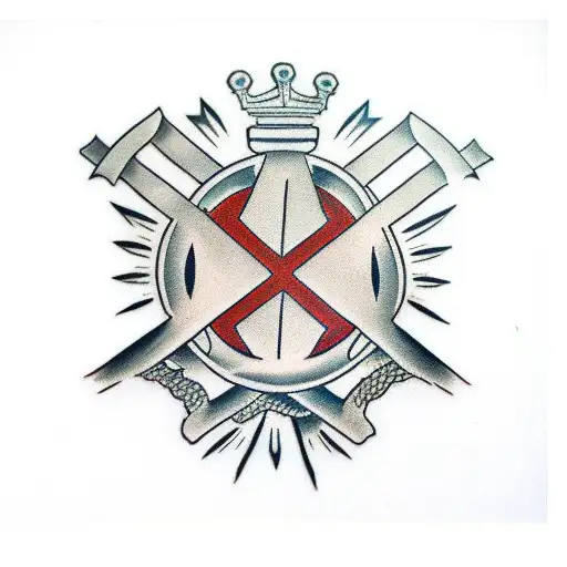 German Iron Cross tattoo design idea