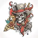 gambler tattoo design idea