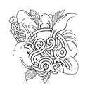 aloha tattoo design idea