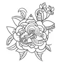 aloha tattoo design idea