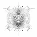 quantum physics tattoo design idea