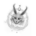 quantum physics tattoo design idea