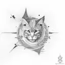 quantum physics tattoo design idea