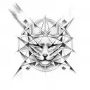 quantum physics tattoo design idea