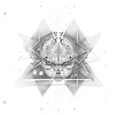 quantum physics tattoo design idea