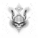 quantum physics tattoo design idea