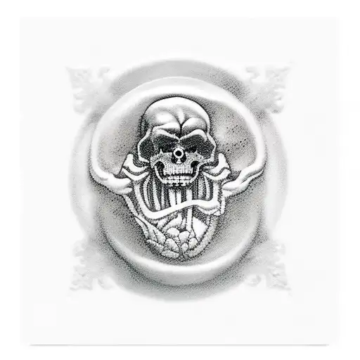 Papyrus score of the song "Vivo per lei" tattoo design idea