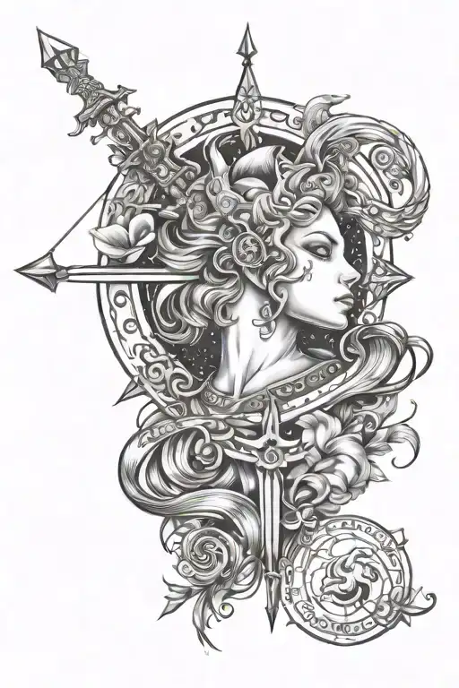 Sagittarius,leo and cancer tatoo design tattoo design idea