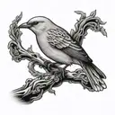 mockingbird with Eminem mockingbird lyrics   tattoo design idea