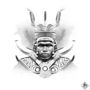 inca warrior tattoo design idea