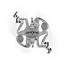 queen of Spades symbol tattoo design idea