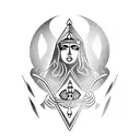 queen of Spades symbol tattoo design idea