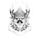 babylon tattoo design idea