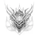 Renna from elden ring  tattoo design idea