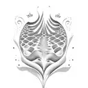footprints in sand waves coming in tattoo design idea