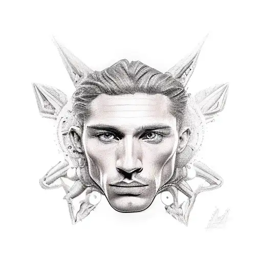 self made man  tattoo design idea