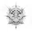 gothic Cathedral  tattoo design idea