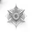 heimdall symbol tattoo design idea