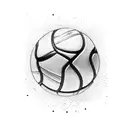 volleyball player nike tattoo design idea