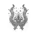 bio-mechanical sleeve  tattoo design idea