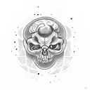  a tattoo that indicates patience, brawl and brains with strong will  tattoo design idea