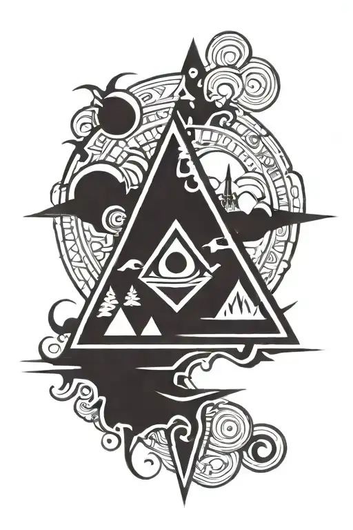 gravity falls drawing symbols tattoo design idea